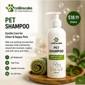 CollinsCake Gentle Pet Shampoo