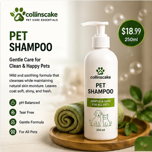 CollinsCake Gentle Pet Shampoo